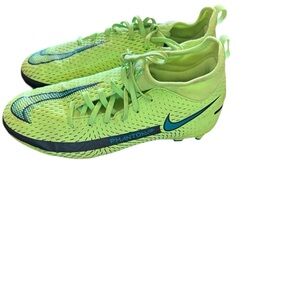 Nike Phantom Lime Green Soccer Cleats